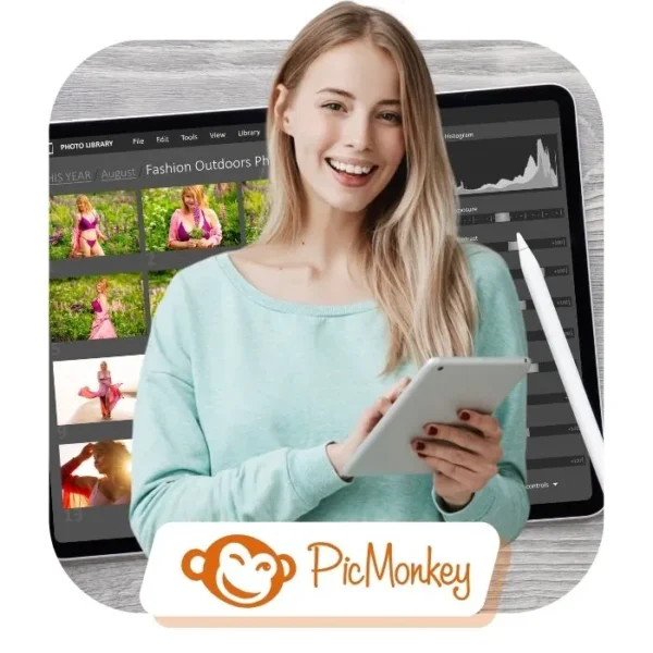اکانت پریمیوم PicMonkey – ویرایش تصاویر با پیک مانکی | قانونی و قابل تمدید