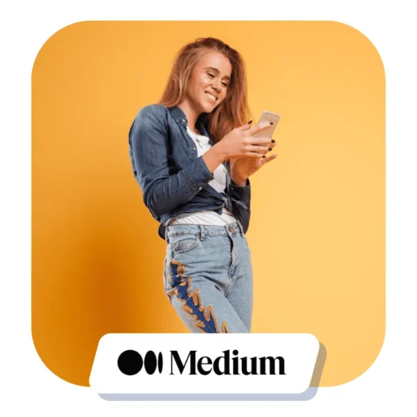 خرید اکانت Medium مدیوم پریمیوم اختصاصی – بر روی ایمیل شما