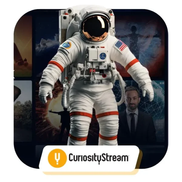 خرید اکانت پرمیوم Curiositystream – قانونی بر روی اکانت شما